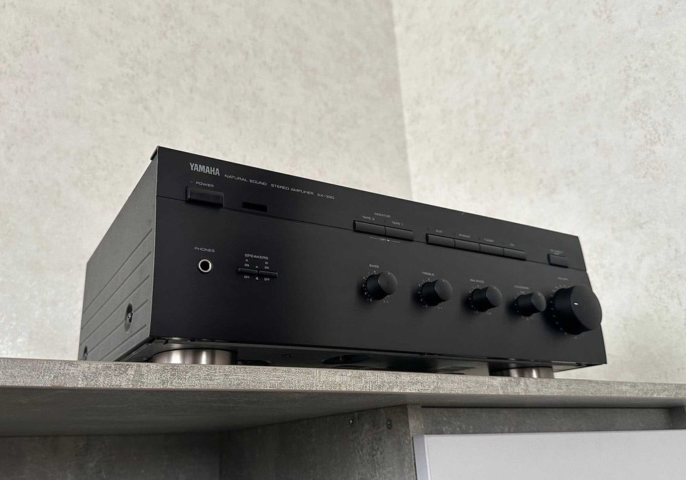 Підсилювач Yamaha AX-390 (2 × 90 Вт / 6 Ом / фонокоректор)