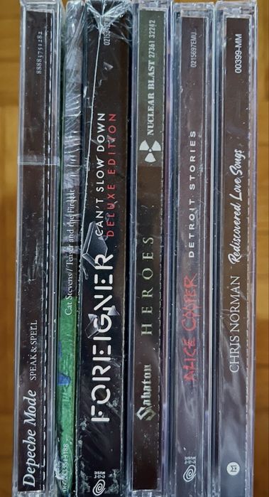 CD-Нові, Фірма. Sabaton, Chris Norman,Depeche Mode, A.Cooper, P.Way.