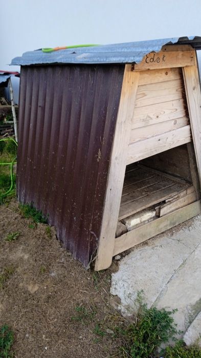 Buda dla psa ocieplona