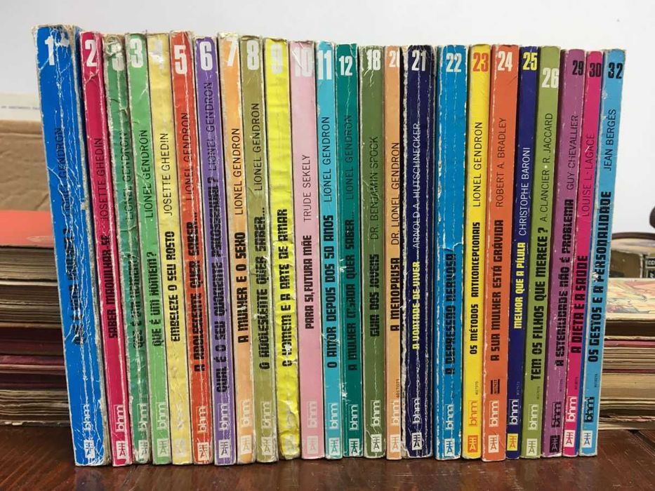 Coleção Biblioteca do Homem e da Mulher- bhm- Europa América (1970)