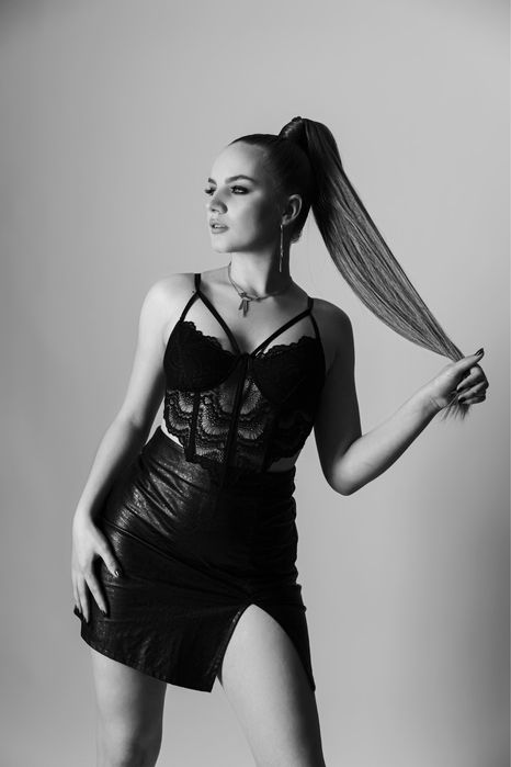 Кружевний корсетний топік