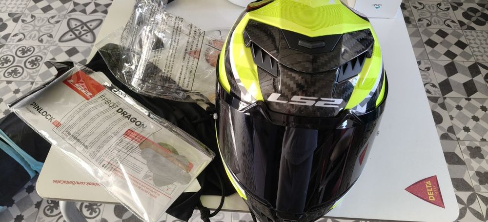 Capacete LS2 Dragon  FF807 XS