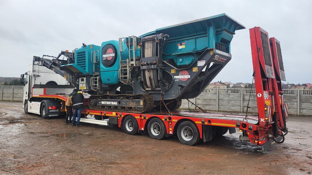 Koparka chwytak  młot   ładowarka waga przesiewacz sortownik  kruszark