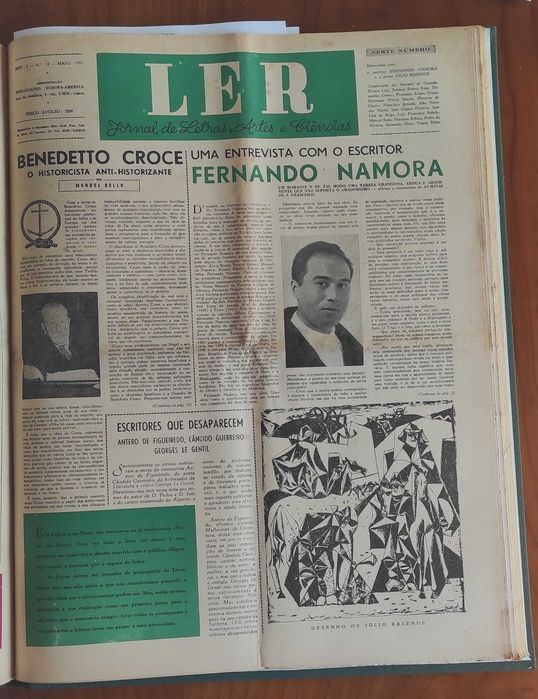 Ler. Jornal de Letras, Artes e Ciências