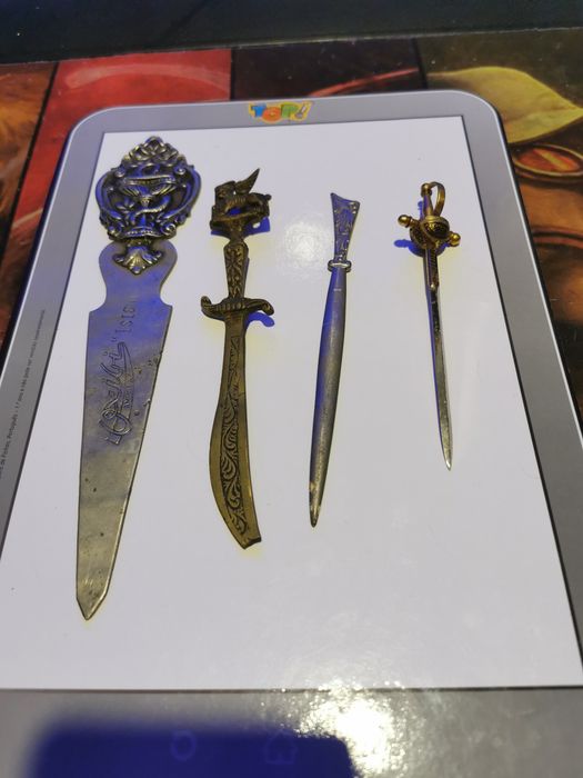 Lote de abre cartas vintage