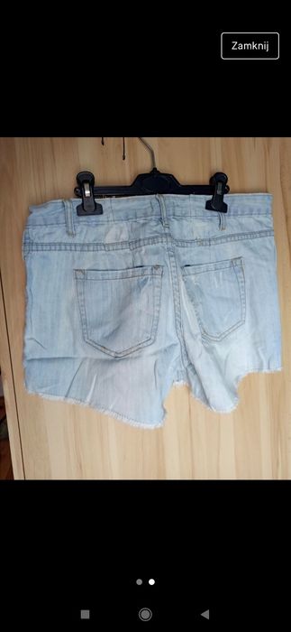 Jeansowe spodenki