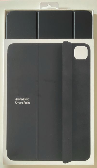 Capa Apple Smart Folio para iPad Pro 11” M4 e M5 na cor preta