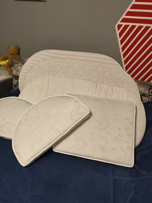 Матраци в дитяче кругле/овальне ліжко