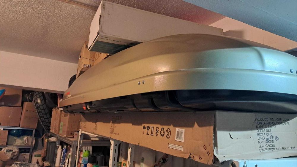 Mala Tejadilho (Bagageira) KAMEI Corvara S 475 DuoLift + Barras