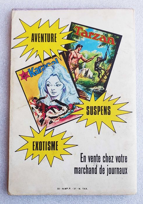 Livro de BD ~ "SUPERMAN POCHE" ~ Bimestral ~ 66 Pag. ~ Francês ~ 1977