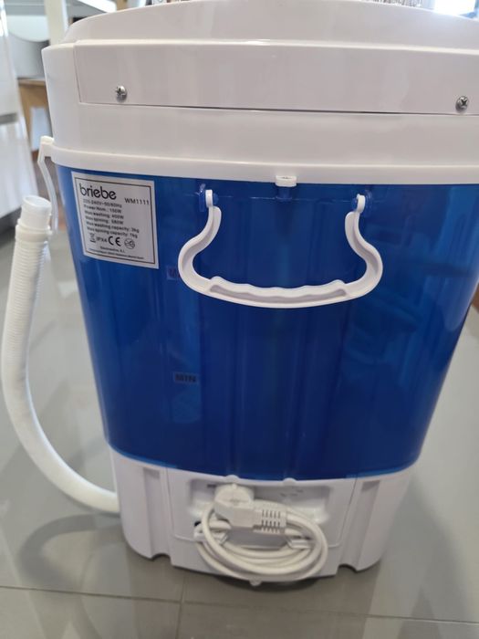 Mini Máquina de Lavar briebe 3kg (Ideal Estúdio/Quarto) - Como Nova Preço: 50€ (Negociável)