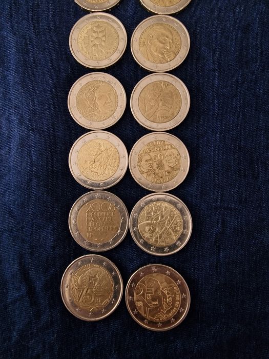 Moedas de 2€ Edições Especiais França