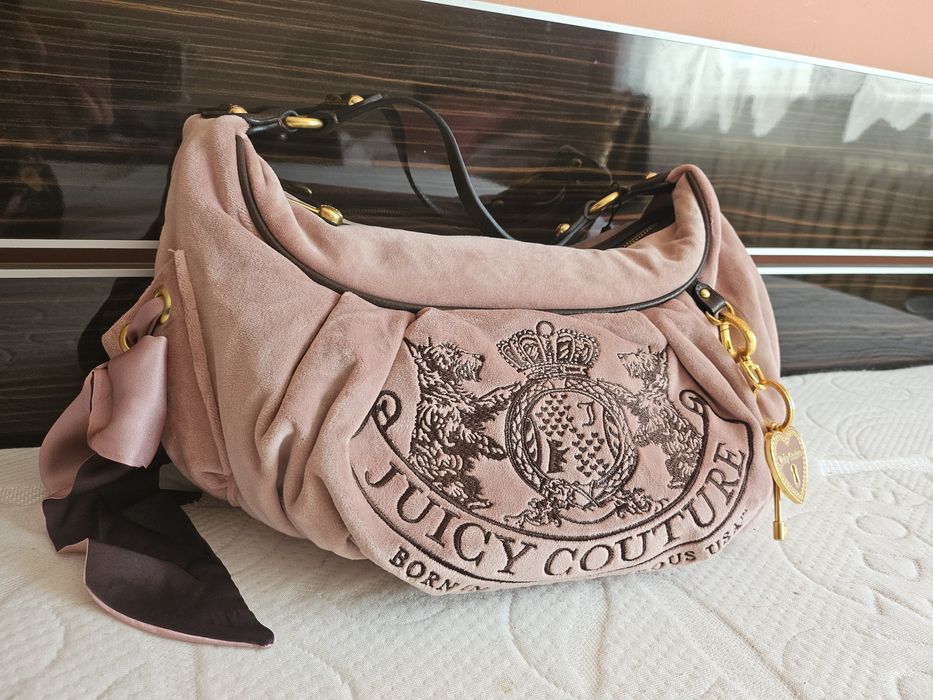 Welurowa Torebka Juicy Couture