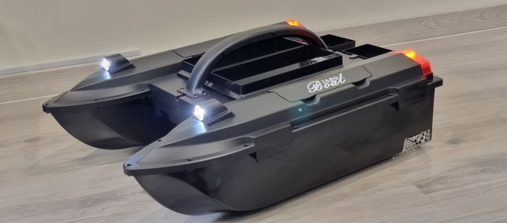 Łódka zanętowa Jabo 5CG Gps Autopilot Echosonda Menu.PL
