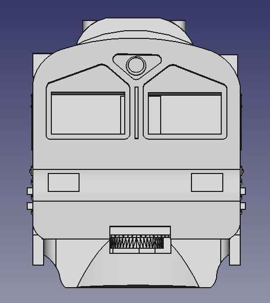 Набор для сборки головного вагона ЭД9М / ЭД4М
