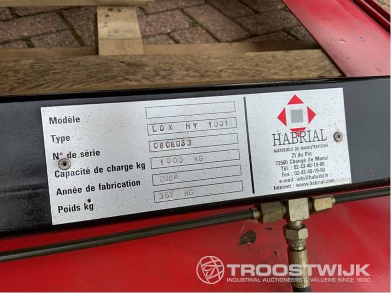 Stół Hydrauliczny Nożycowy HY1001 udźwig 1000 kg.