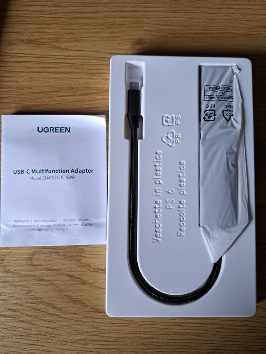 Hub USB-C UGREEN Revodok 5 em 1 – 4K HDMI + 100W PD – Novo