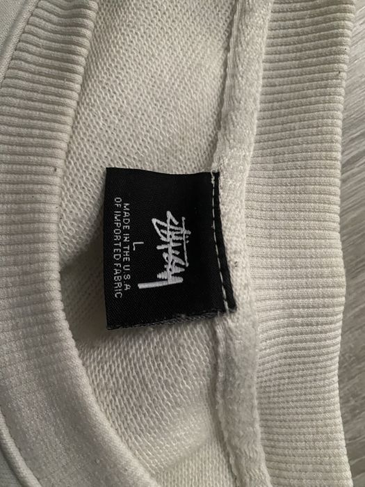кофта Stüssy біла бв