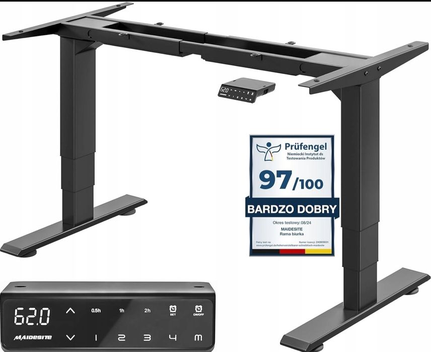 Stelaż / stół / biurko elektryczne maidesite t2 pro plus 125kg udzwigu