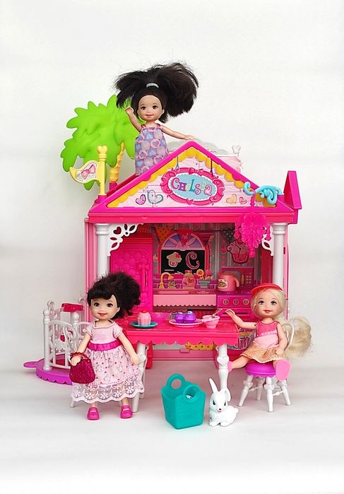 См. ФОТО! ДЕШЕВО РІДКІСНІ шарнірні Ляльки Барбі будинок акси mattel