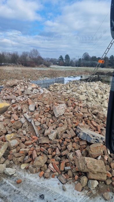 Gruz oddam gruz kamień beton cegła gruz ceglany