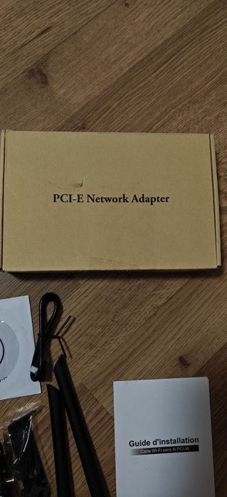 Бездротовий адаптер Ubit Wi-Fi 6E + Bluetooth 5.3 PCIe (PCI-E)