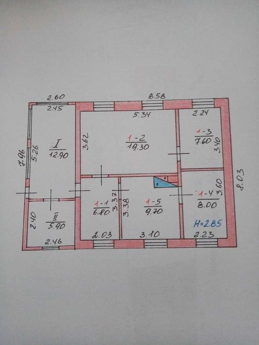 Продам дом Манченки участок 19 соток с документами