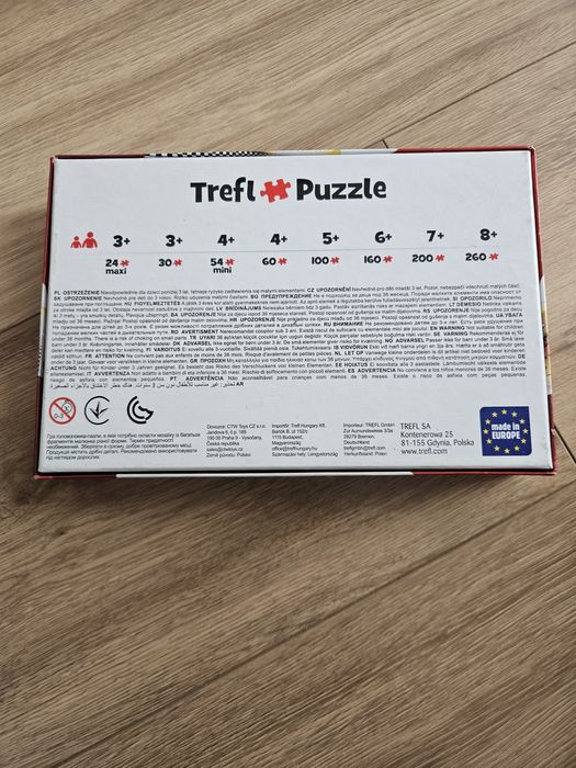 Puzzle 60 el Cars Auta Zygzak