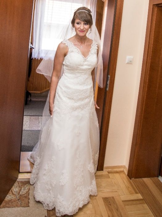 Suknia ślubna r.40 167/170