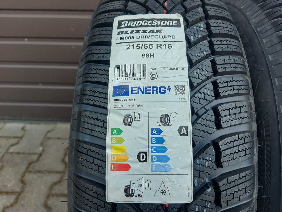 Nowe Opony Para 215.65R16 98H Bridgestone Blizzak LM005 RFT RUN-FLAT SUV / 4x4