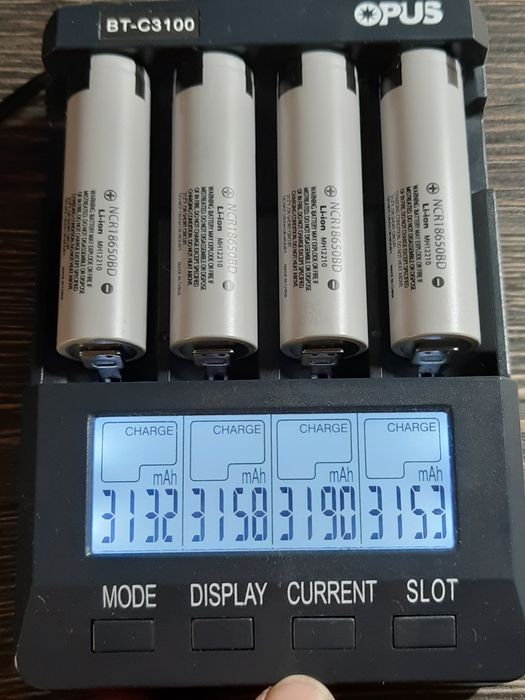 Аккумуляторы 18650 Panasonic  BD 3100-3200mAh