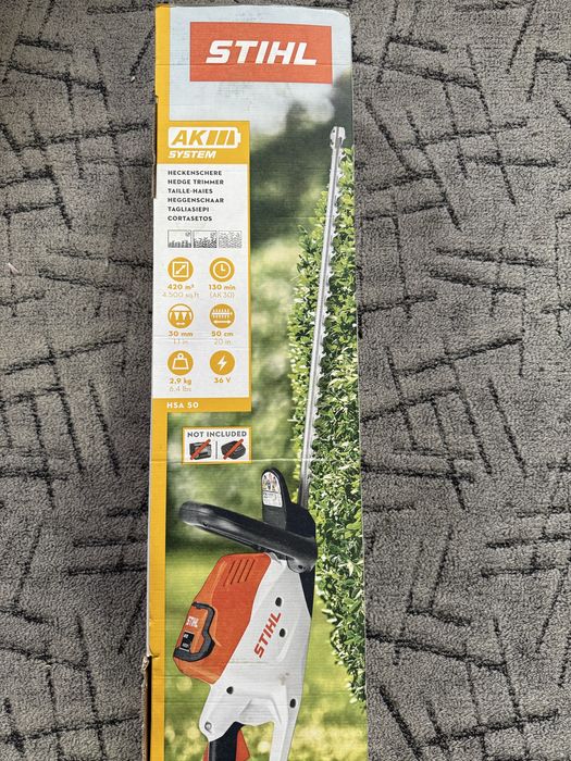 Продам акумуляторний кущоріз STIHL HSA 50( AK System )