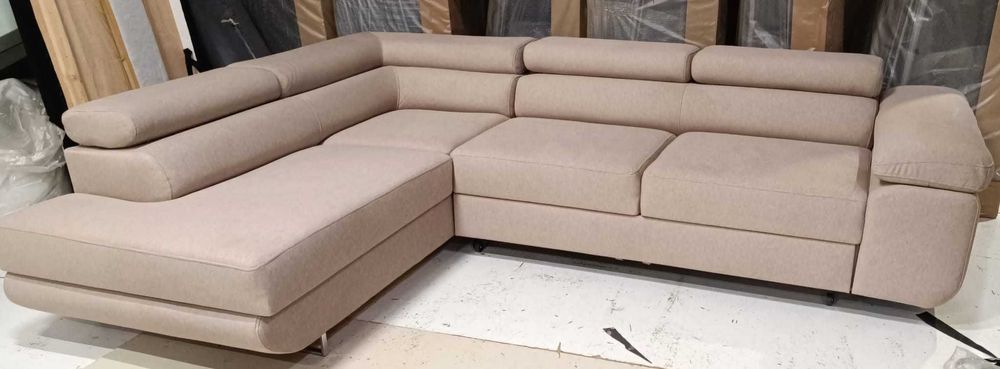 Narożnik regulowane zagłówki, DOSTĘPNY OD RĘKI