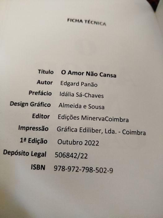 O amor não cansa