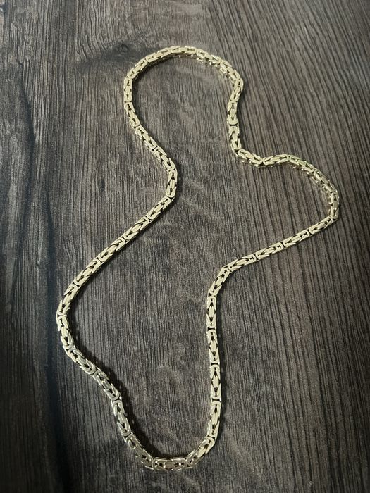 Złoty łańcuszek / łańcuch splot królewski / król 585 81,62g 62cm