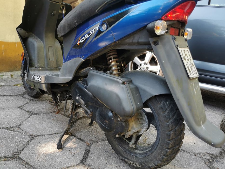 Cześci do Kymco Agility 50 4t silnik, siedzenie, czasza, plastiki, owiewka