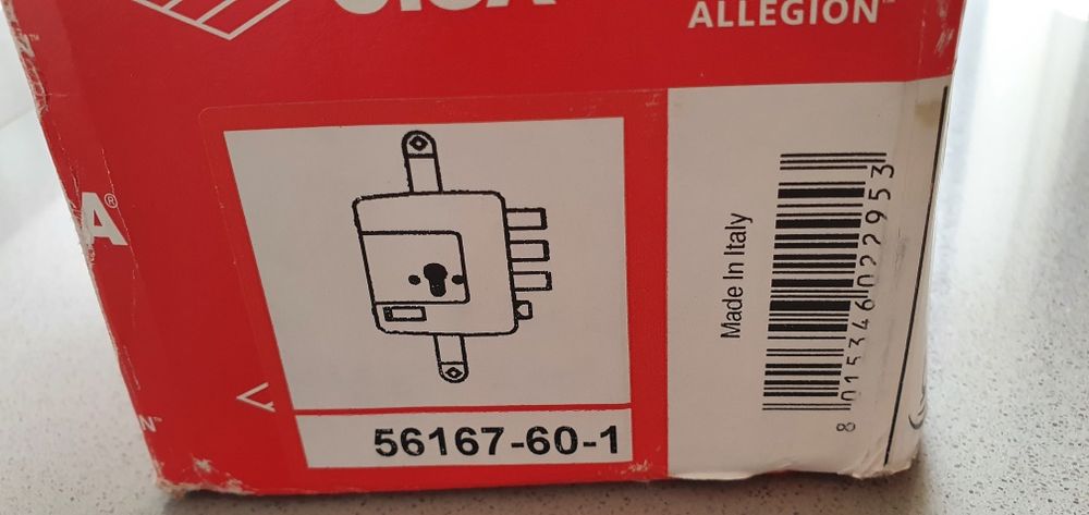 Fechadura, com 4 chaves