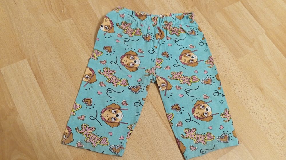 Zestaw Skye - Psi Patrol: torebka, 2x spodenki, koszulka