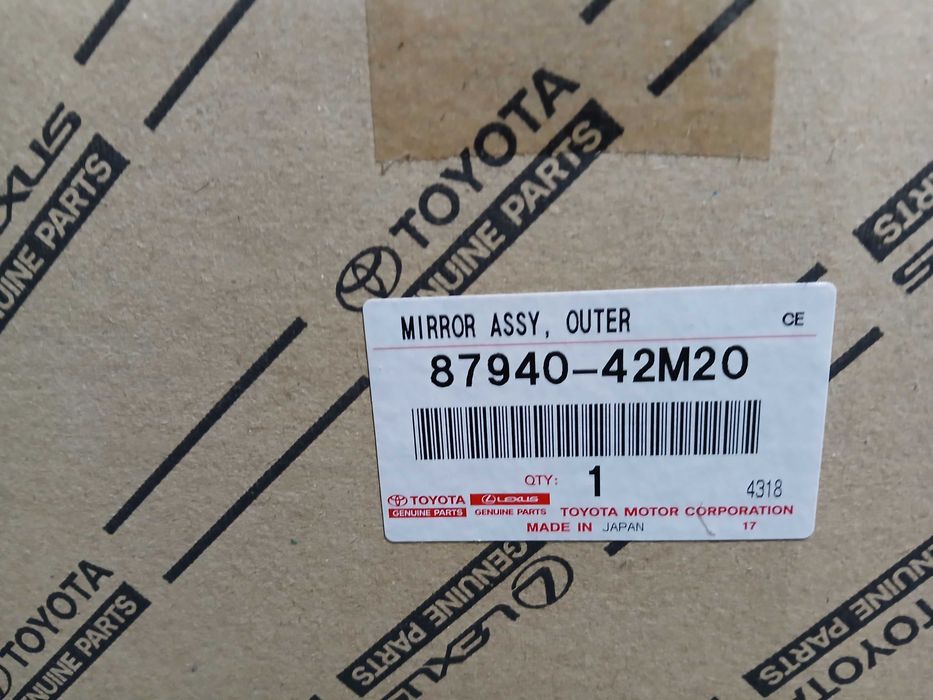 Espelho retrovisor esquerdo toyota rav 4