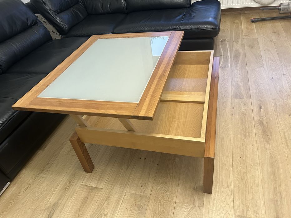 Zestaw mebli sosnowych 4 elementowy