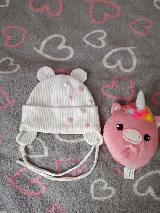 Шапочка  зимова  демісезон весна шапка для новонароджених набір шапочо