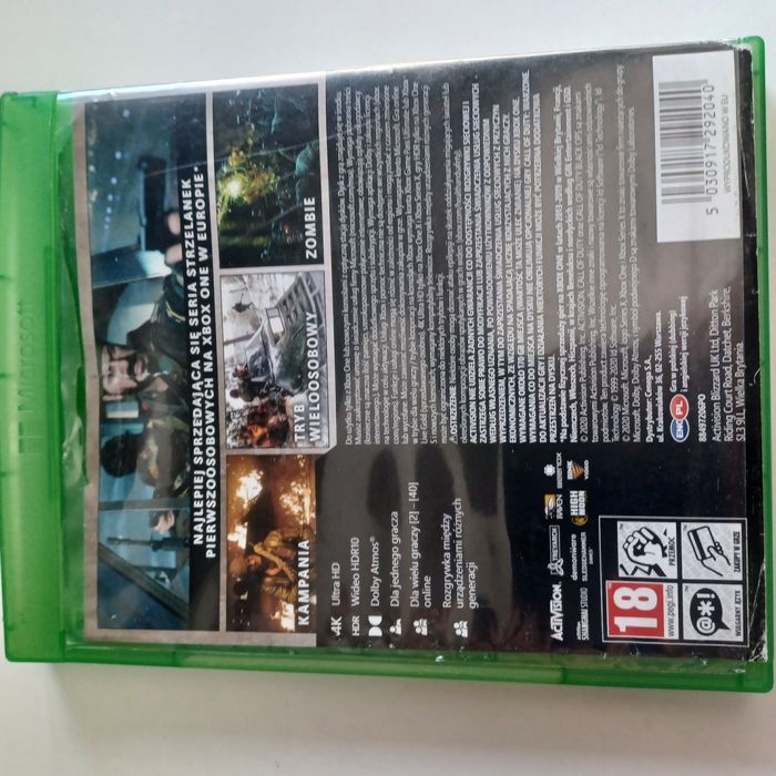 Gra call of duty black ops cold war xbox