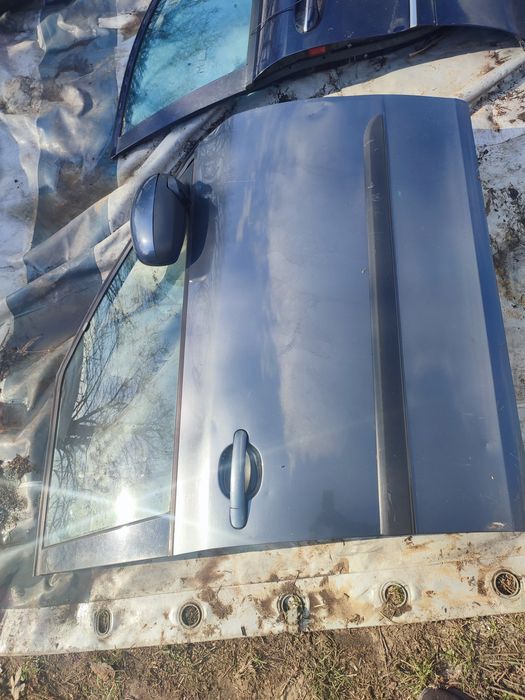 Drzwi przód prawe kompletne lusterko fabia II