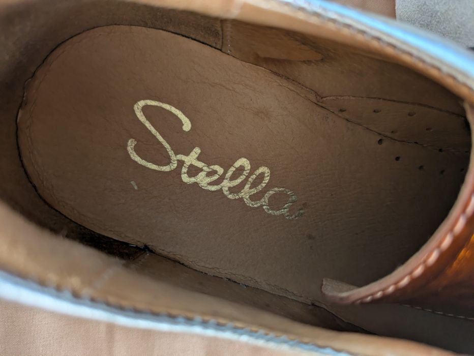 Sapatilhas pele Stella