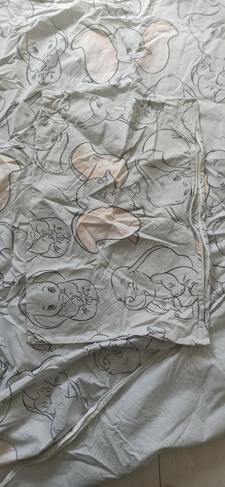 Conjunto de berço (edredão+capa+lençóis+resguardo)
