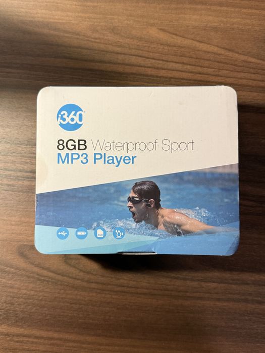 MP3 Player desportivo i360 – 8GB – novo e selado