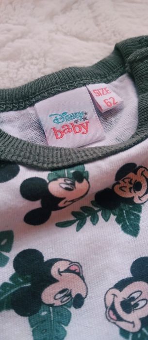 Komplet Disney nowy,Body + 2x Spodenki,rozmiar 62
