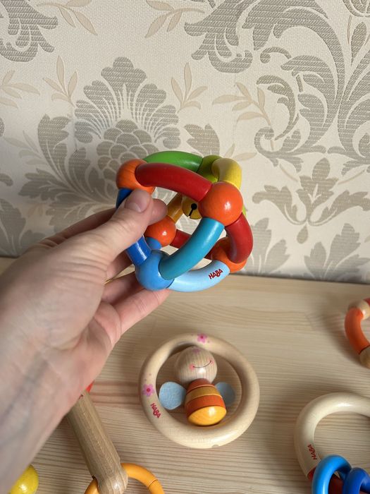 Дерев'яні погремушки Haba