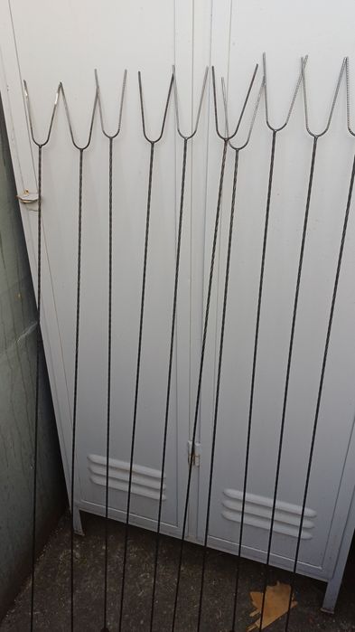 Kijki na ognisko metalowe widełki