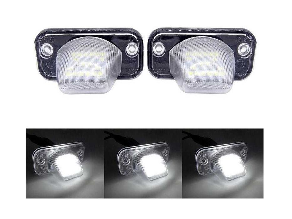 Підсвічування номера в штатному місці для Skoda штатний діодний ліхтар